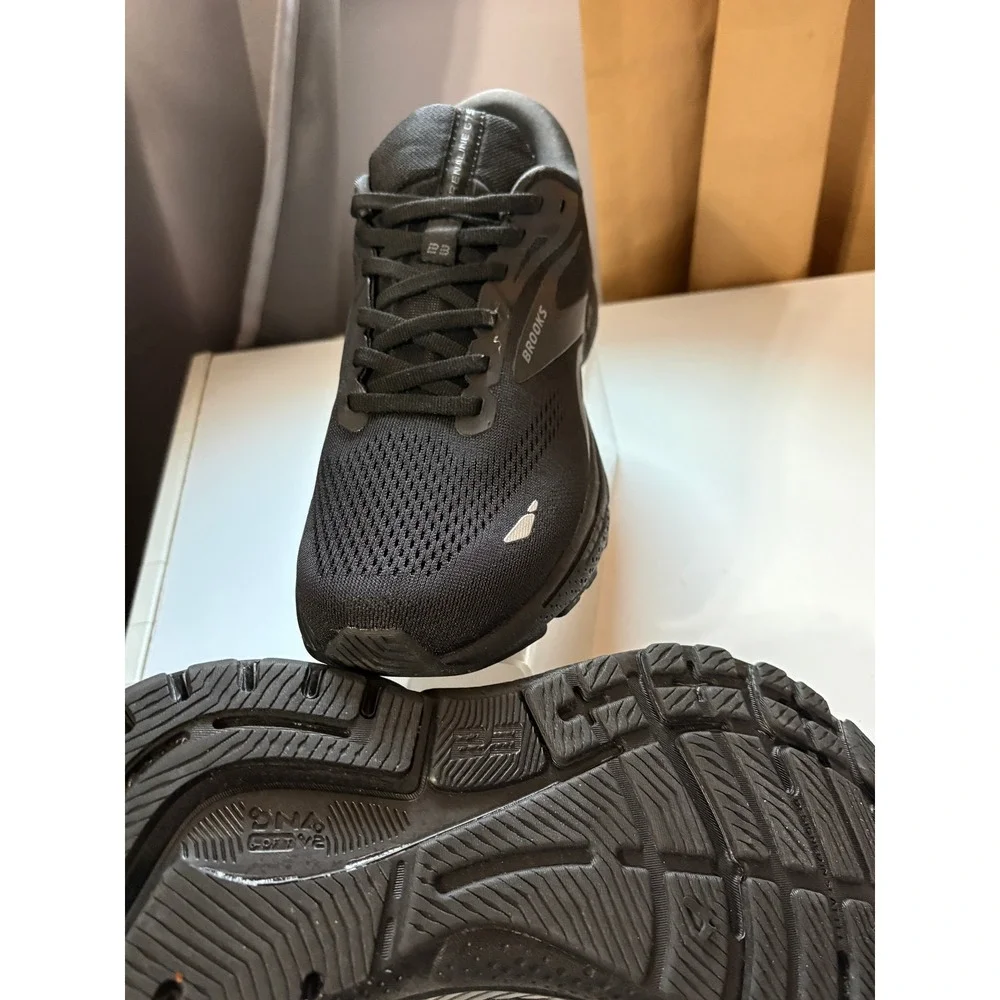 Men's Adrenaline GTS 23 Running Shoes by Brooks Black Size 9 D